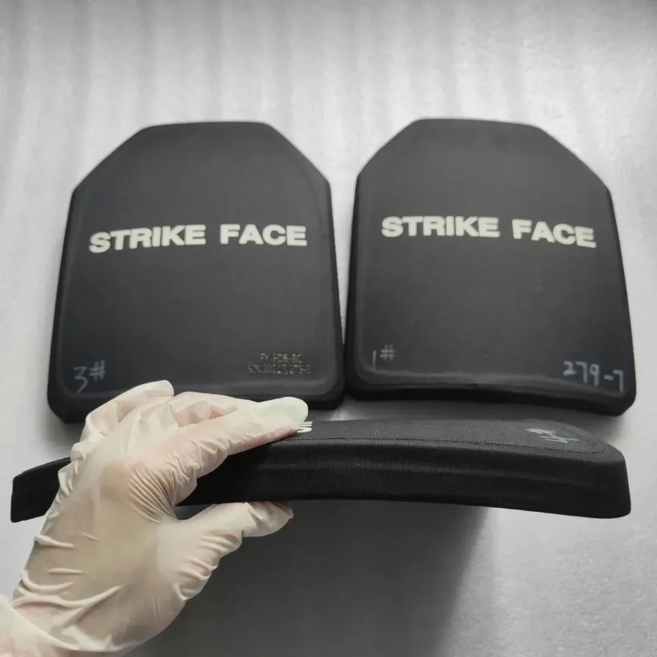 Free Shipping NIJ IV ICW Military Ceramic Bulletproof Plate Level 4 Ballistic Body Armor Front and Back  Against M2AP AK47 M80