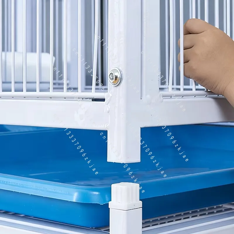 High Quality Metal Iron Wire Galvanized Pipe Racing Pigeon Breeding Cage with Snap Button Layers
