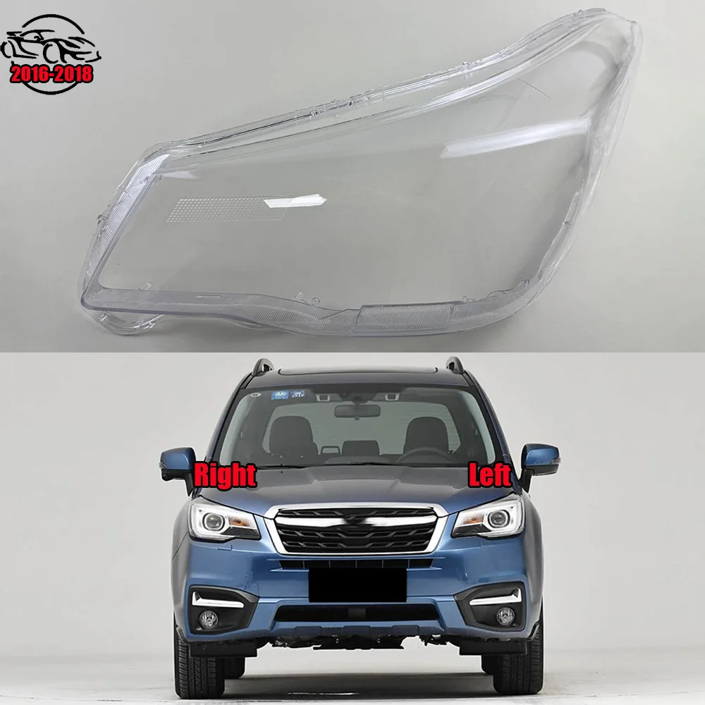 

Для Subaru Forester 2016-2018 (высокая комплектация) — Прозрачные колпаки/крышки фар, защитные линзы для фар, аксессуары для автомобиля