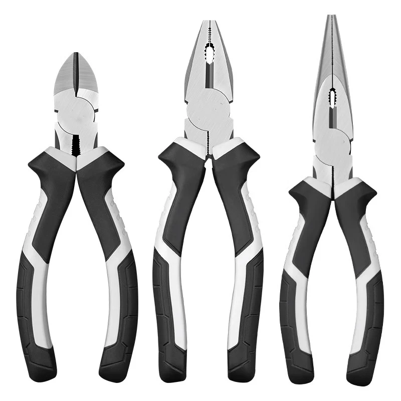 

Wire Pliers，Sharp Large Opening Diagonal Pliers Needle Nose Pliers，for Cutting，Twisting and Clamping MetalWires