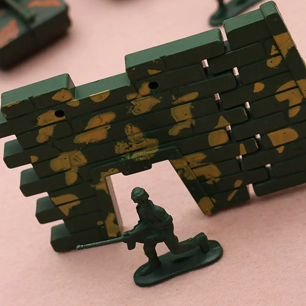Hot Tanks Turret  Men Figures 12 Poses Plastic Soldiers  Toy