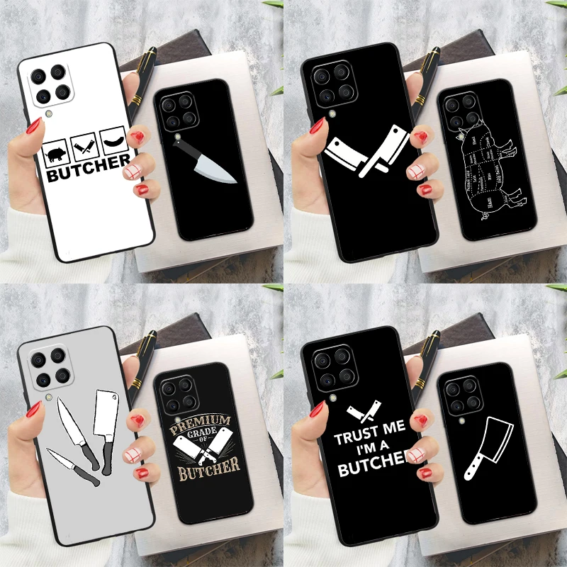 

Чехол Butcher Cleaver для Samsung Galaxy M32 M31 M12 M52 M13 M33 M53 M11 M51 M15 M55 M14 M34 M54 M20 M30s