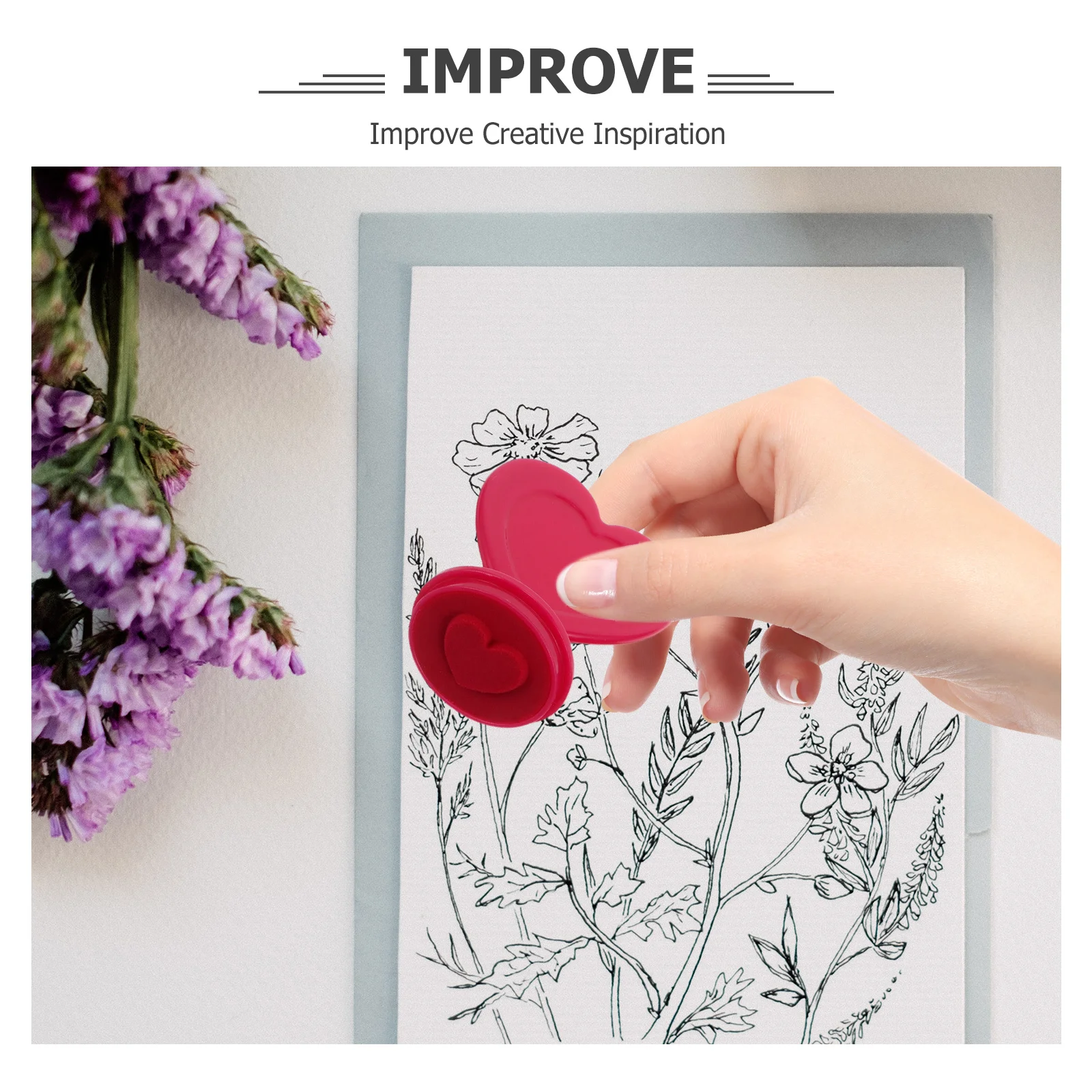 20 Stück bunte Herz-Stempel für Kinder, kreatives Spielen, Klassenzimmer, Belohnungen, Sammelalben, Tagebücher, Weihnachts-Bastelbedarf