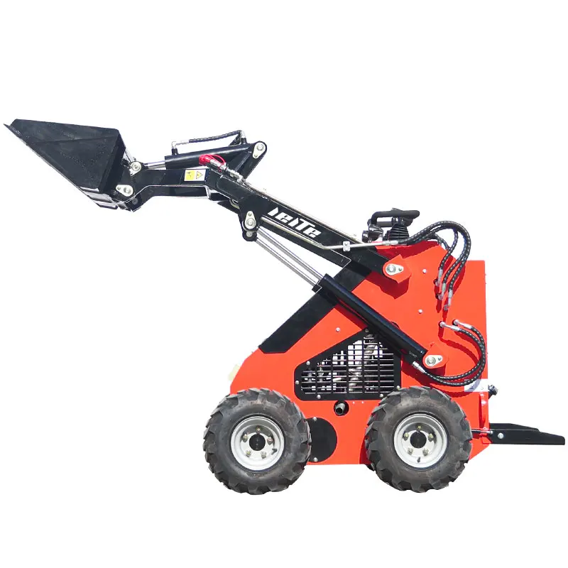 New Arrival Front End Small Walk Behind Loader Mini Skid Steer by Diesel Engine