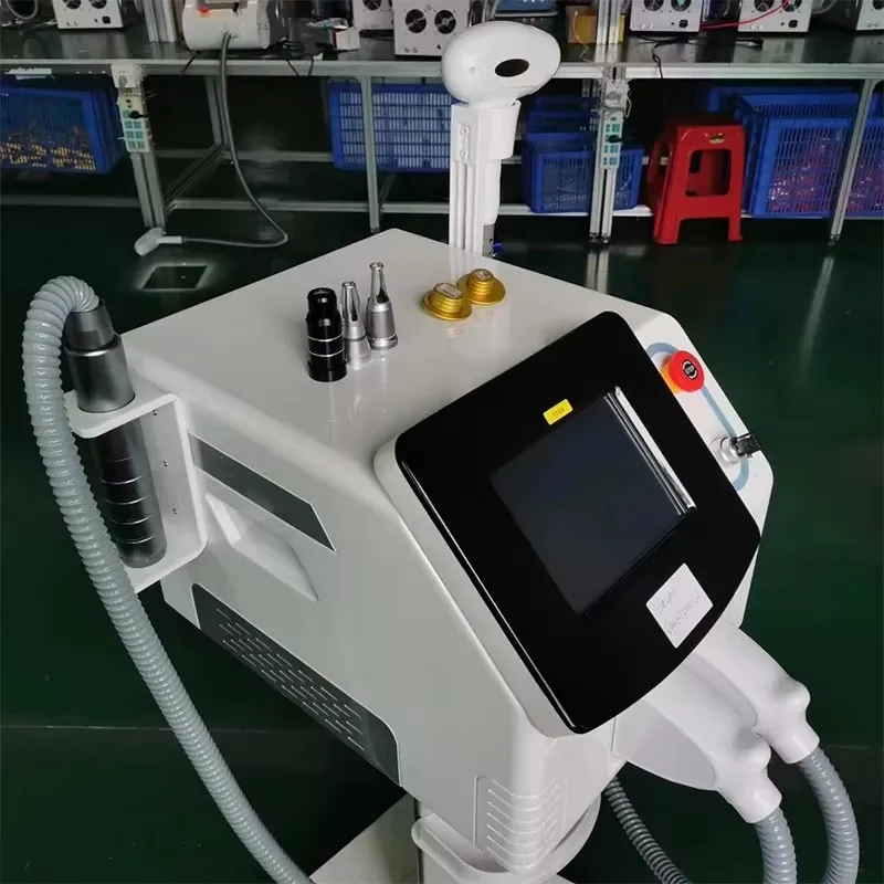 2in1 Q Switch Nd Yag Picosecond laser Tattoo Removal Pigment Removal 808 Diode Laser Hair Removal Machine for Salon