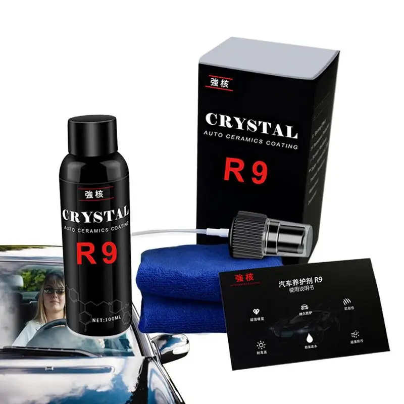 

Car Coating Spray Ceramic Coating For Cars Waterless Polymer Paint Sealant Detail Protection Quick Coat Car Wax Polish Spray Car