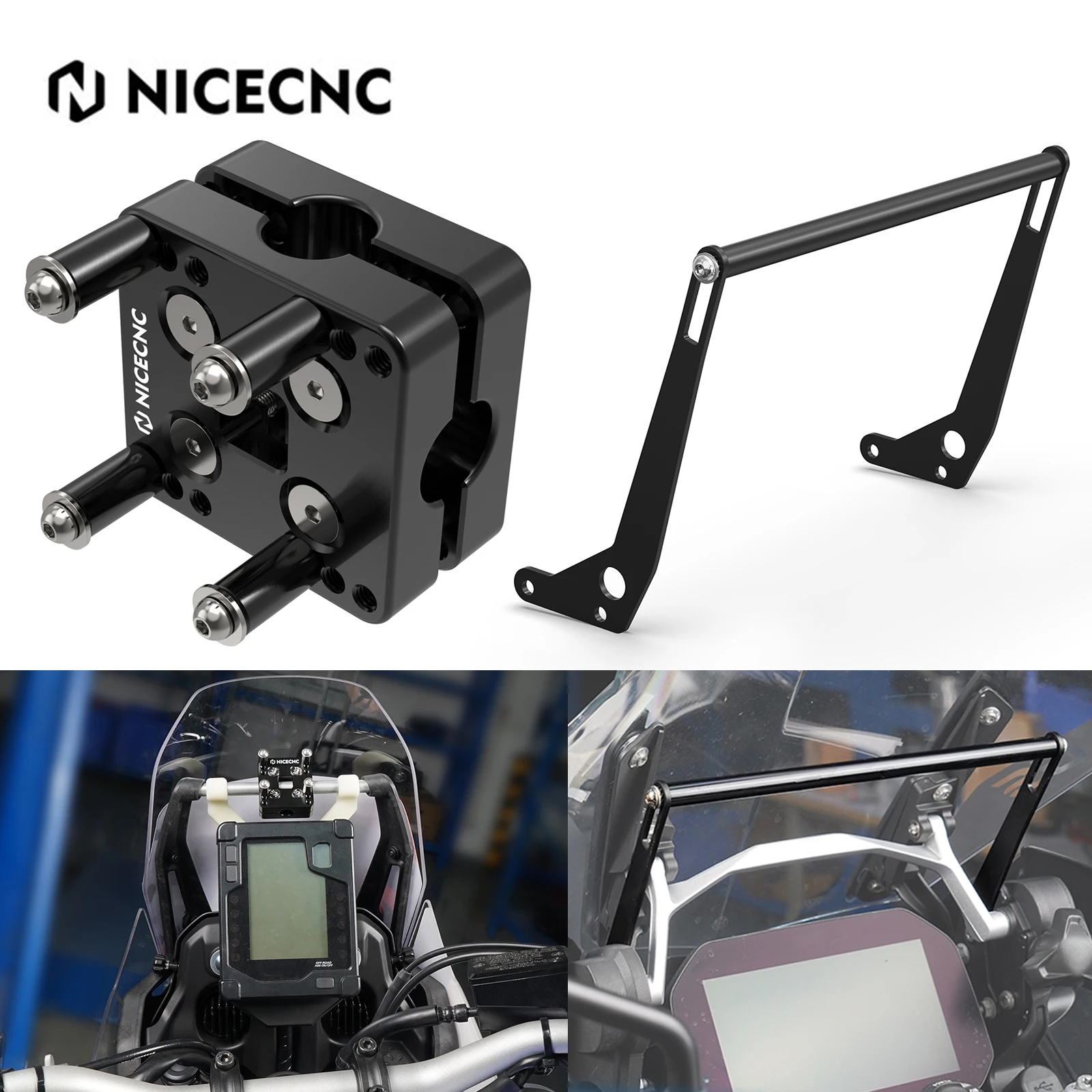 For BMW R1250GS /GSA Navigation Bracket GPS Mount R 1250 GS R1250 GS Adventure 2018-2024 R1200GS GSA R1200GS Adventure 2013-2018