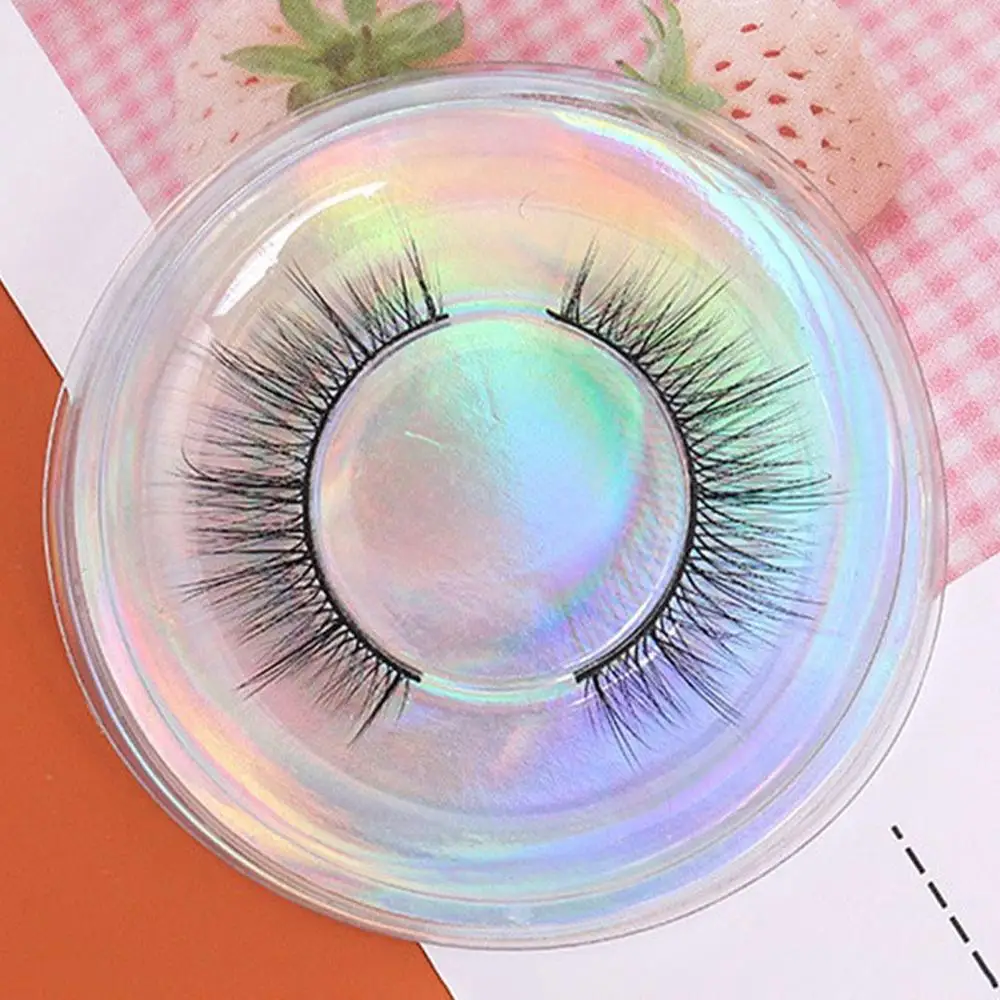 1/3/5PCS Fake Eyelashes High Quality Fiber Chemical Fiber Nature Comics Long False Eyelashes Long Lasting Curl No Makeup 3d