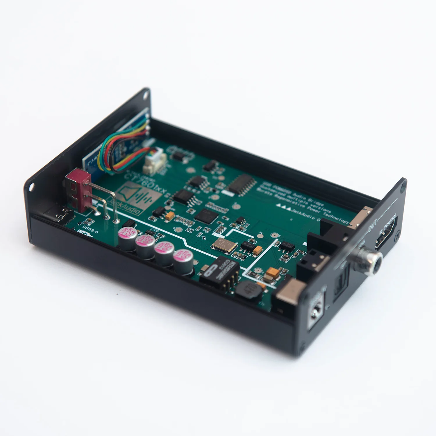 HIFIDIY Independent power supply USB digital interface I2S fiber coaxial output USB digital sound card lossless audio conversion