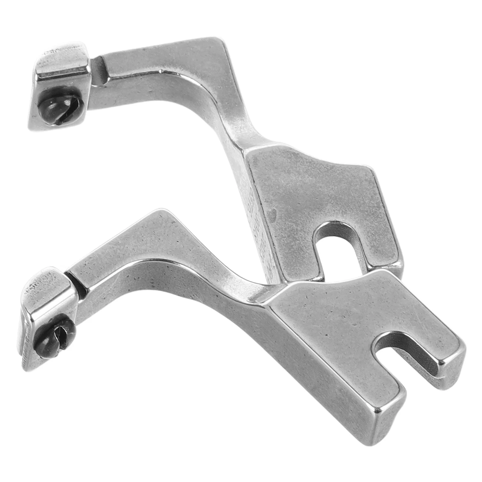 

2Pcs Invisible Zipper Guide Presser Foot Adjustable Sewing Machine Foot for Household Industrial Use Metal Zipper Sewing