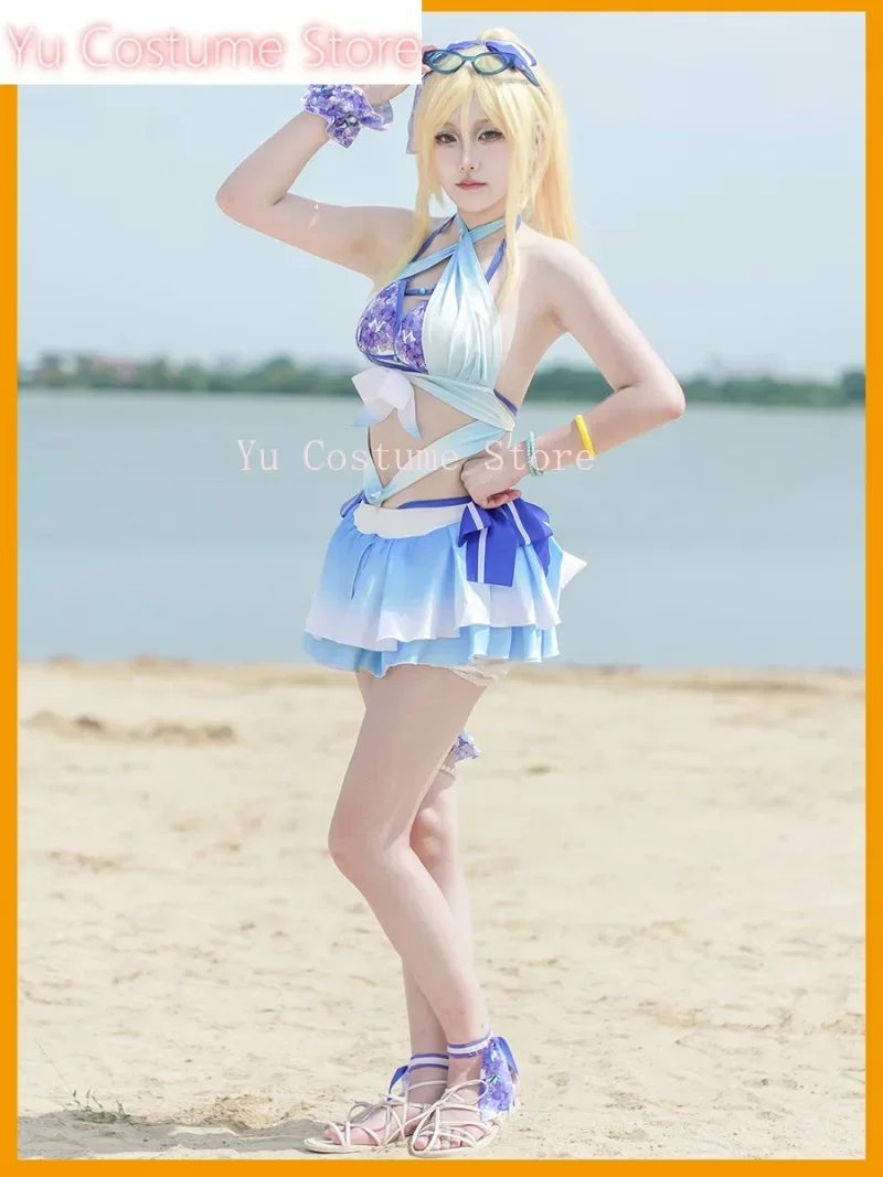 Yu Costume Lovelive Ayase Eli Swimsuit Women Cosplay Costume Cos Game Anime Party Uniform Hallowen Play Role Clothes Clothing