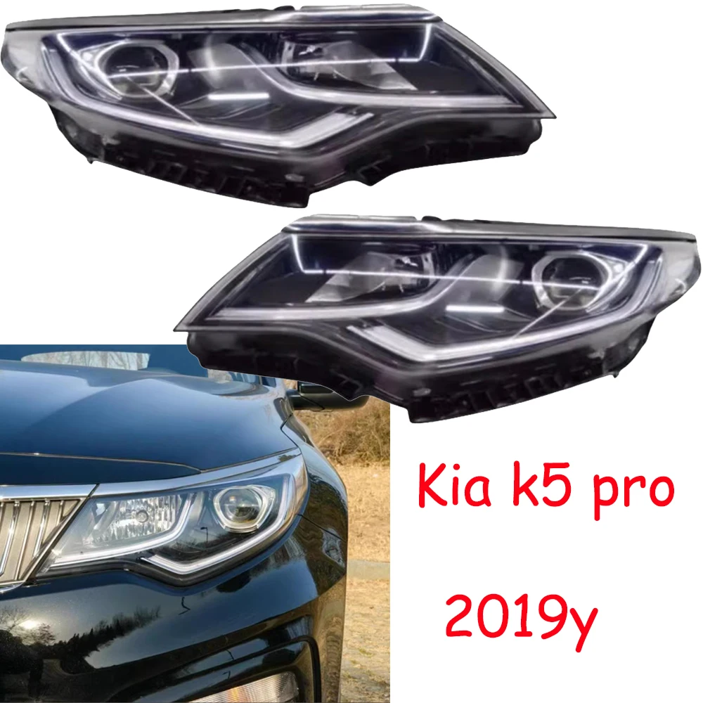 1pcs car accessories bupmer optima head light KIA K5 headlight daytime light KIA K5 fog lamp