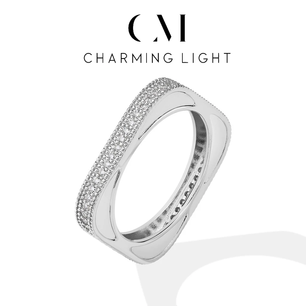 

Charming New Original Designer Full Moissanite Ring Circle Cut 925 Sterling Silver For Women Wedding Band Fine Jewelry Gift 2025