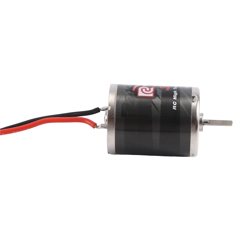 ABUM-31T 370 DC Motor For 1:10 1:12 1:14 1:16 1:24 RC Crawler AXIAL SCX24 B17 TAM54393 TRX 7075 Titian