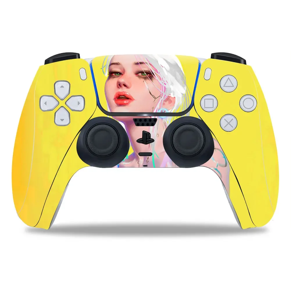 2PCS/Set Game accessories skins designs Protective skin Cover Sticker For PS5 Controller Skin