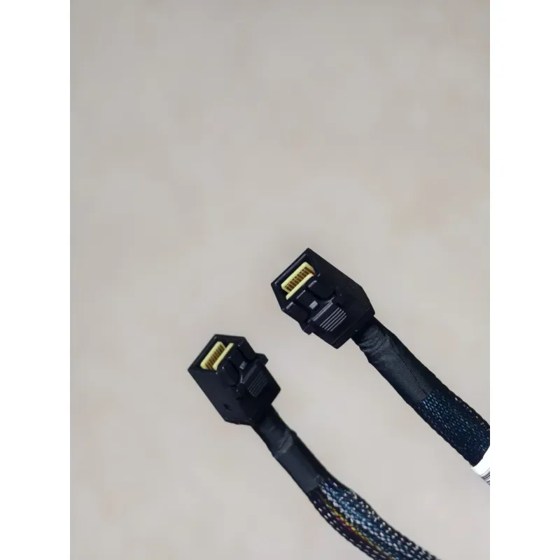 SFF 8643 to 8087 Adapter Cable Mini SAS Data Cord Server Square Head Internal Connection Wire 1m High Speed Transmission