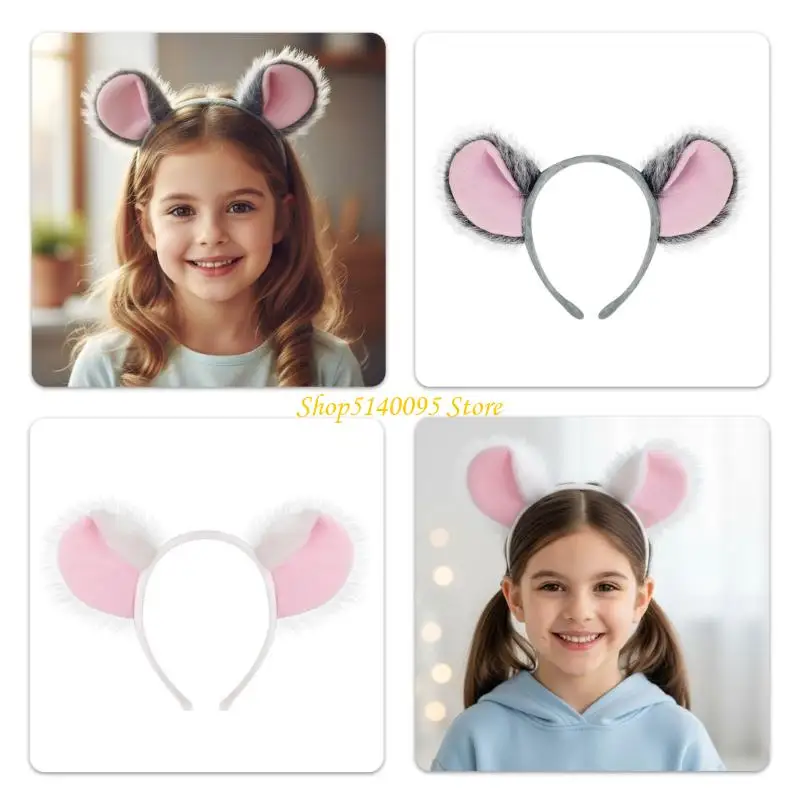 مشابك شعر رائعة على شكل كوالا من DXAE للأطفال، إكسسوارات الحفلات التنكرية، قماش ناعم