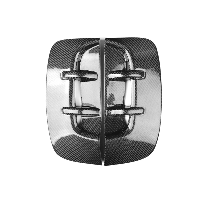 

Hot-A015-Настоящее углеродное волокно для KIA Stinger GT 2018-2024, боковое крыло автомобиля, воздушный поток, впускное отверстие, решетка, накладка, аксессуары