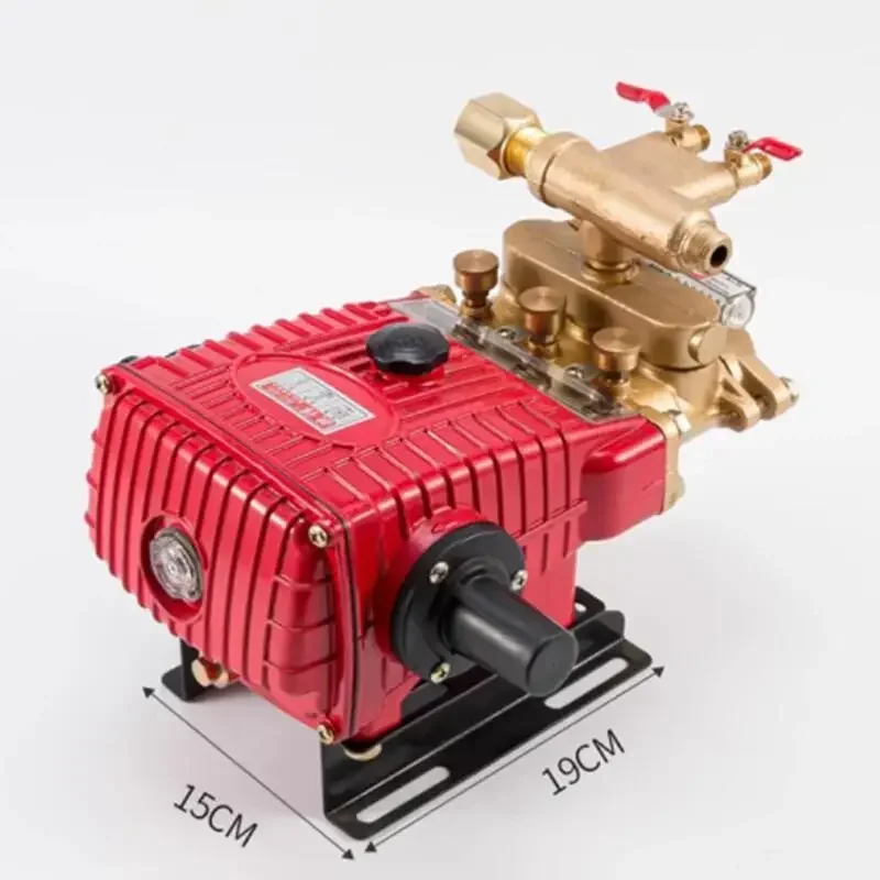 Agricultural Three-cylinder Plunger Pump High-pressure Sprayer Garden Pressure Pump Car Wash Pump Head BC-60/BC-26 view 3