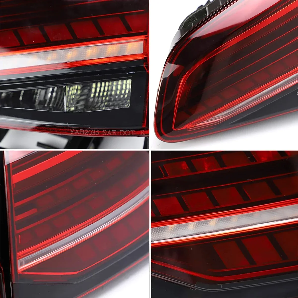 

TYPY Новый светодиодный задний фонарь, обновленный, модифицированный для VW Golf 7 Golf 7,5 TDI/TSI 2013-2020, задний фонарь с динамическим сигналом, автоаксессуары