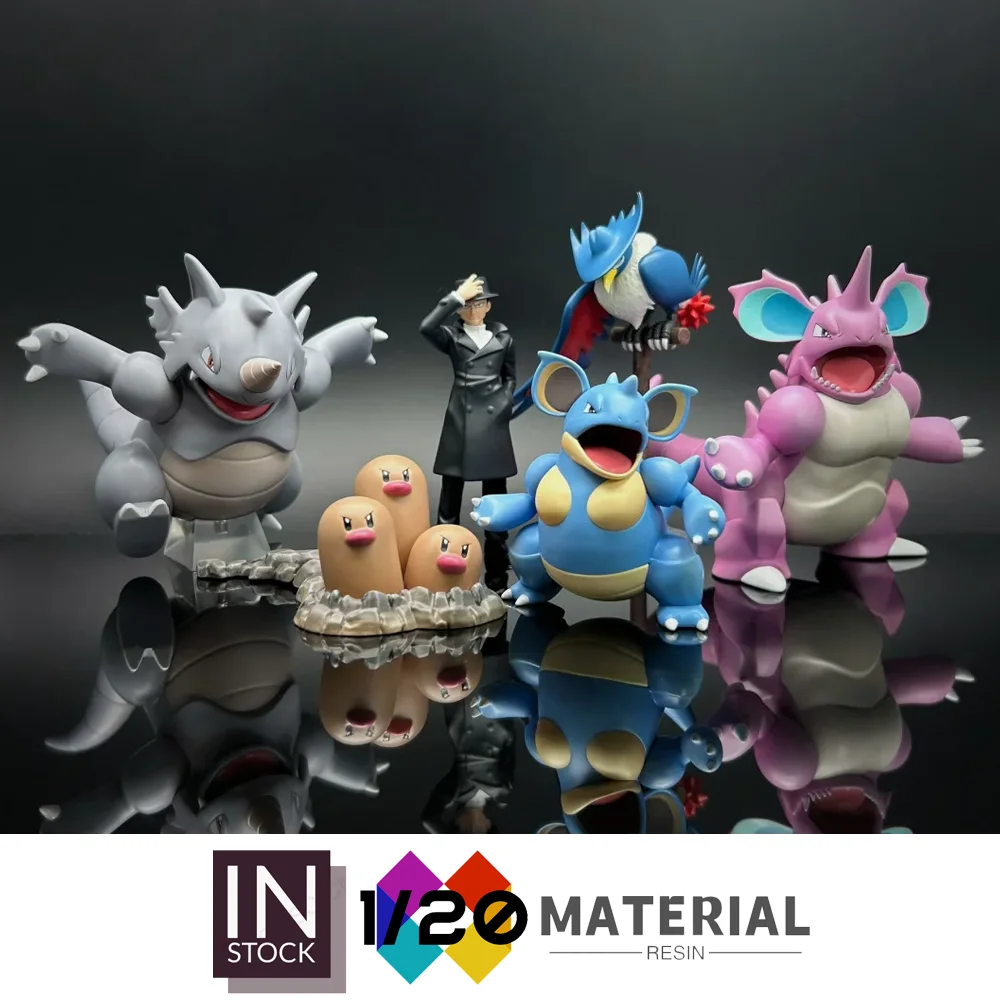 

[In Stock]1/20 Resin Scale World [FT] - Nidoqueen & Nidoking & Dugtrio & Rhydon