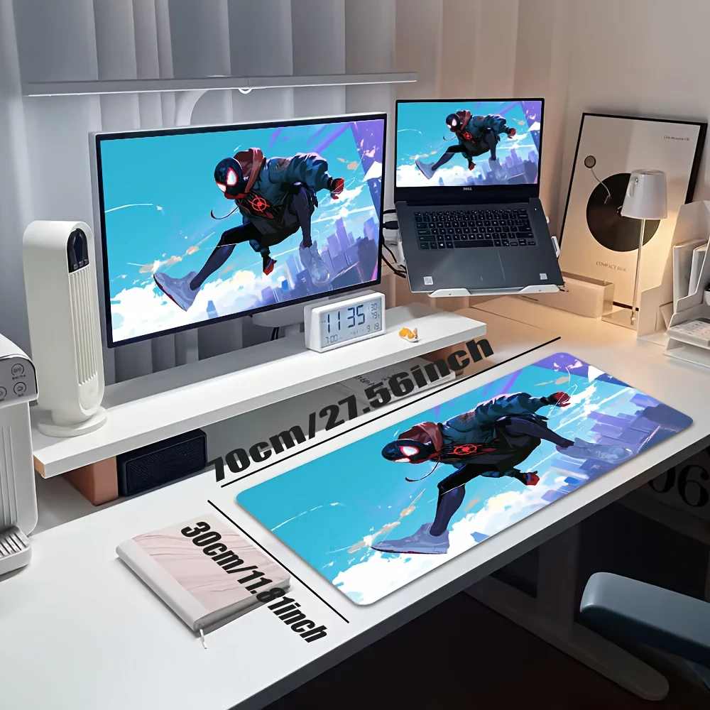1pc Large Size Computer Desk Mat, Suitable for Gamers, High-Definition Gaming Mouse Pad, Marvel Style Series S-Spiderman Theme P