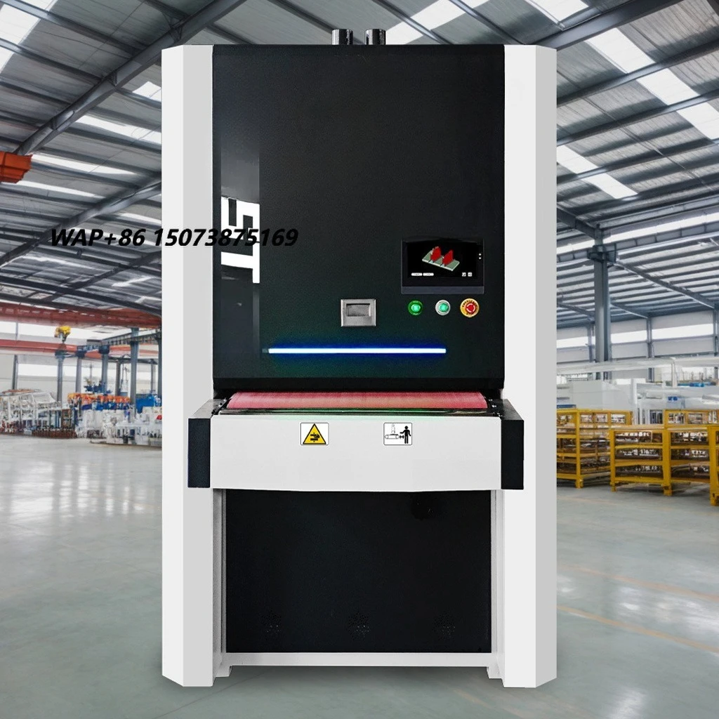 Newstec 630mm 800mm Fully Automatic Burr Grinding Stainless Steel Plane Metal Polishing Machine