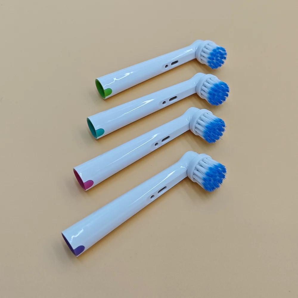 8/4pcs Lot EB17U-PRO Children's Comfortable Pure white Toothbrush Soft Bristles Fun Design Promotes Good Oral Hygiene Habits