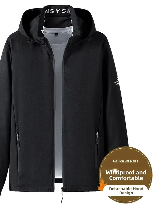 

Мужская облегающая повседневная одежда Jaet 202, осень-зима, деловой молодежный топ irt Hatl, модная верхняя одежда, модная молния, украшенная