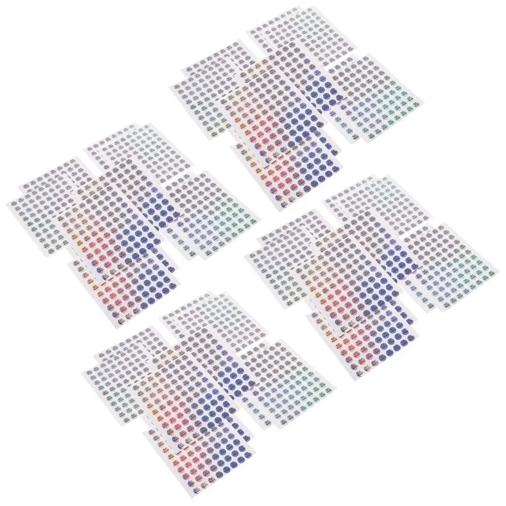 

2400pcs PASS Tags QC Passed Stickers Inspection Certificate Self Adhesive Pat Testing Bright Non Fading