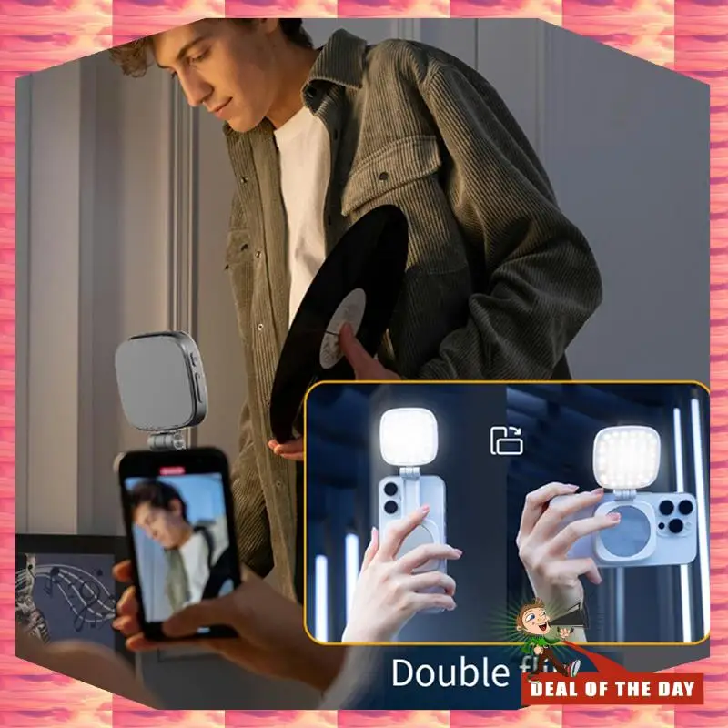 24-Hour Delivery Mini Selfie Fill Light Phone Light Can Be Used For Mobile Phone Beauty Camera For Selfies, Video Conference Out