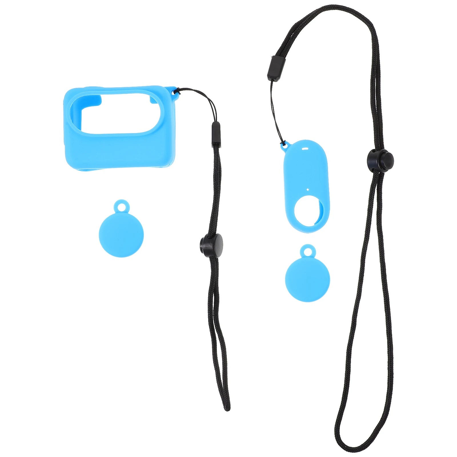 

2 Pcs G03 Silicone Protective Sleeve Small Camera Protectors Miniature Case Accessories Kit Silica Gel Storage Travel