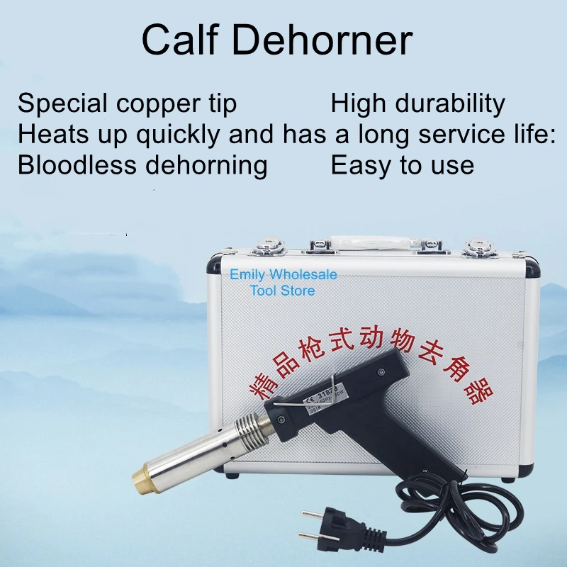 

Electric Calf Dehorner, Electric Dehorner for Fawns and Calves, Electric Dehorner for Lambs, Ceramic Bloodless Dehorner