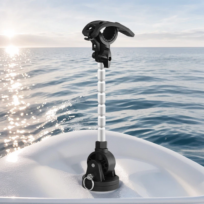 Marine grade Adjustable Trolling Motor Stabilizer Mount, Compatible with Minn Kota Terrova Riptide Ulterra Riptide PowerDrive