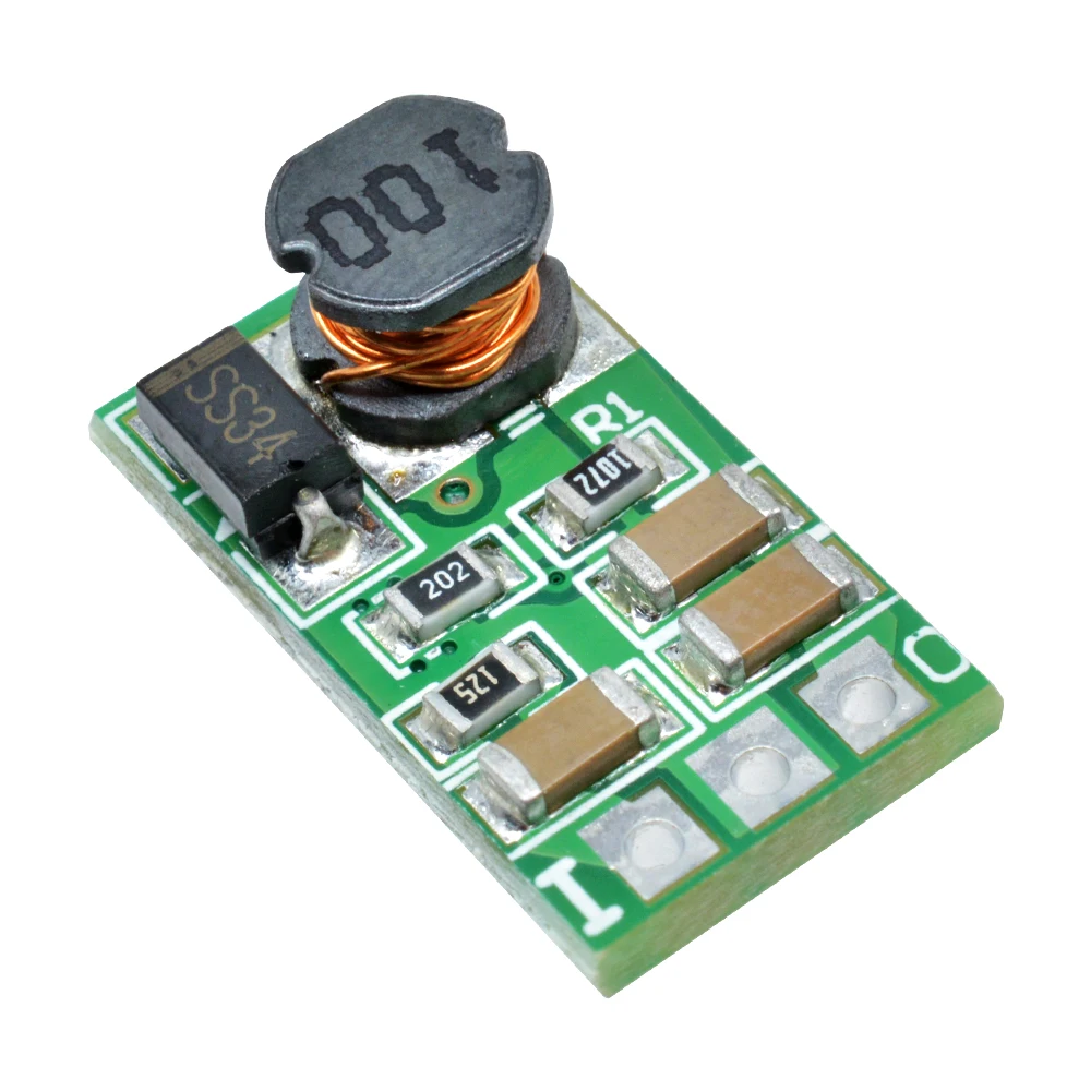 DC-DC DC 5-40V auf 3V 3.3V 3.7V 5V 6V 7.5V 9V 12V 1A Abwärtswandler-Modul Spannungsreglerplatine ohne Pins – Detail 6