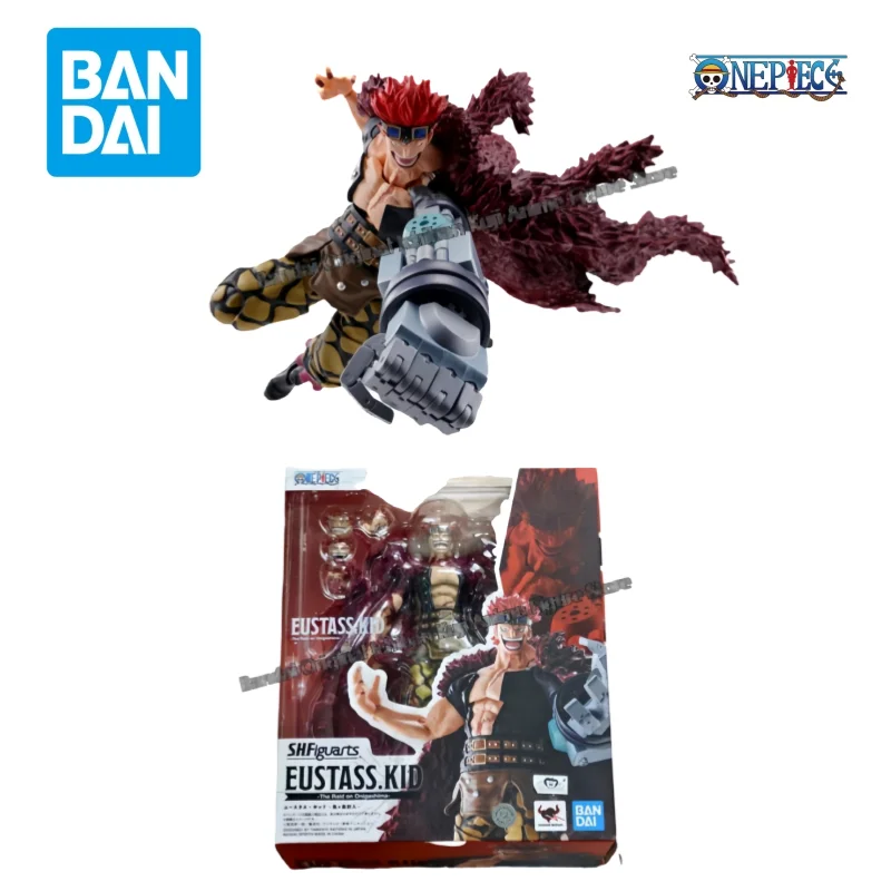 

Bandai In Stock Original Box Garage Kit Model One Piece Shf Eustass Kid Anime Characters Collectible Original Action Figure