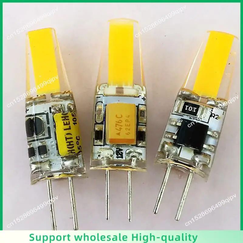 

ABSF 10 шт. мини G4 светодиодная лампа COB 3 Вт лампа-свеча замена 30 Вт 40 Вт галогенная лампа для люстры прожектора