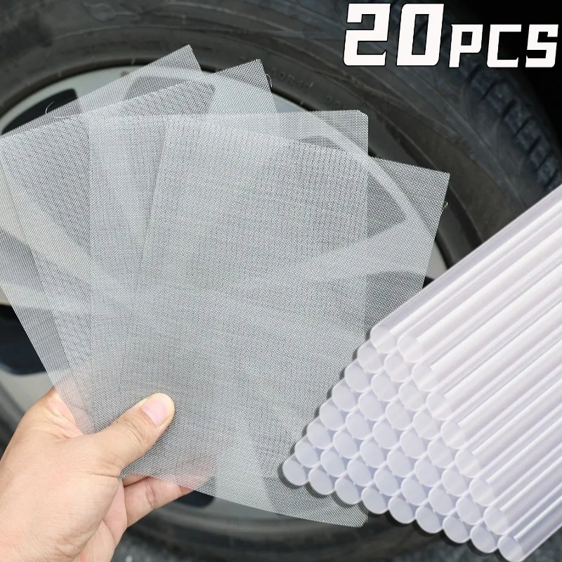 

Repair Mesh Glue Stick Set car Bumper Stainless Steel Repair Net Plastic Crack Repair Mesh Net for Body Vents Welding Tools