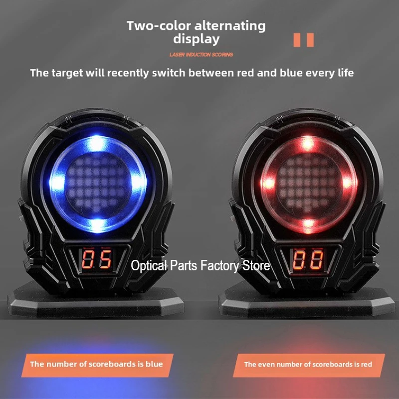 Infrared Induction Electronic Scoring Laser Target Color Sensitive Practice with Sound Effects Training Toy