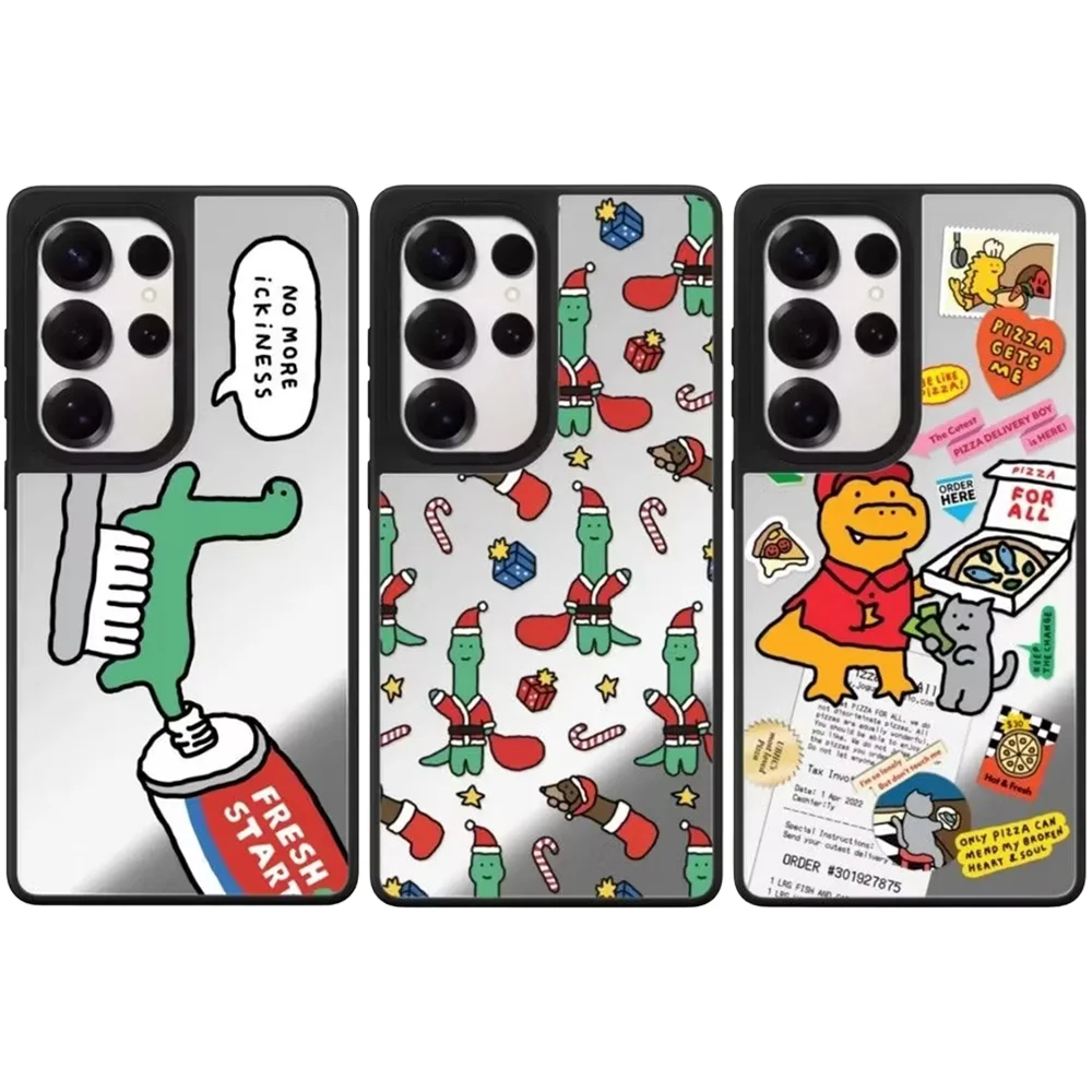 

6040336 Mirror Magnetic Case: Compatible with Samsung Galaxy S23 U S24U S25 S26 Ultra S25+ S26 Plus Shell