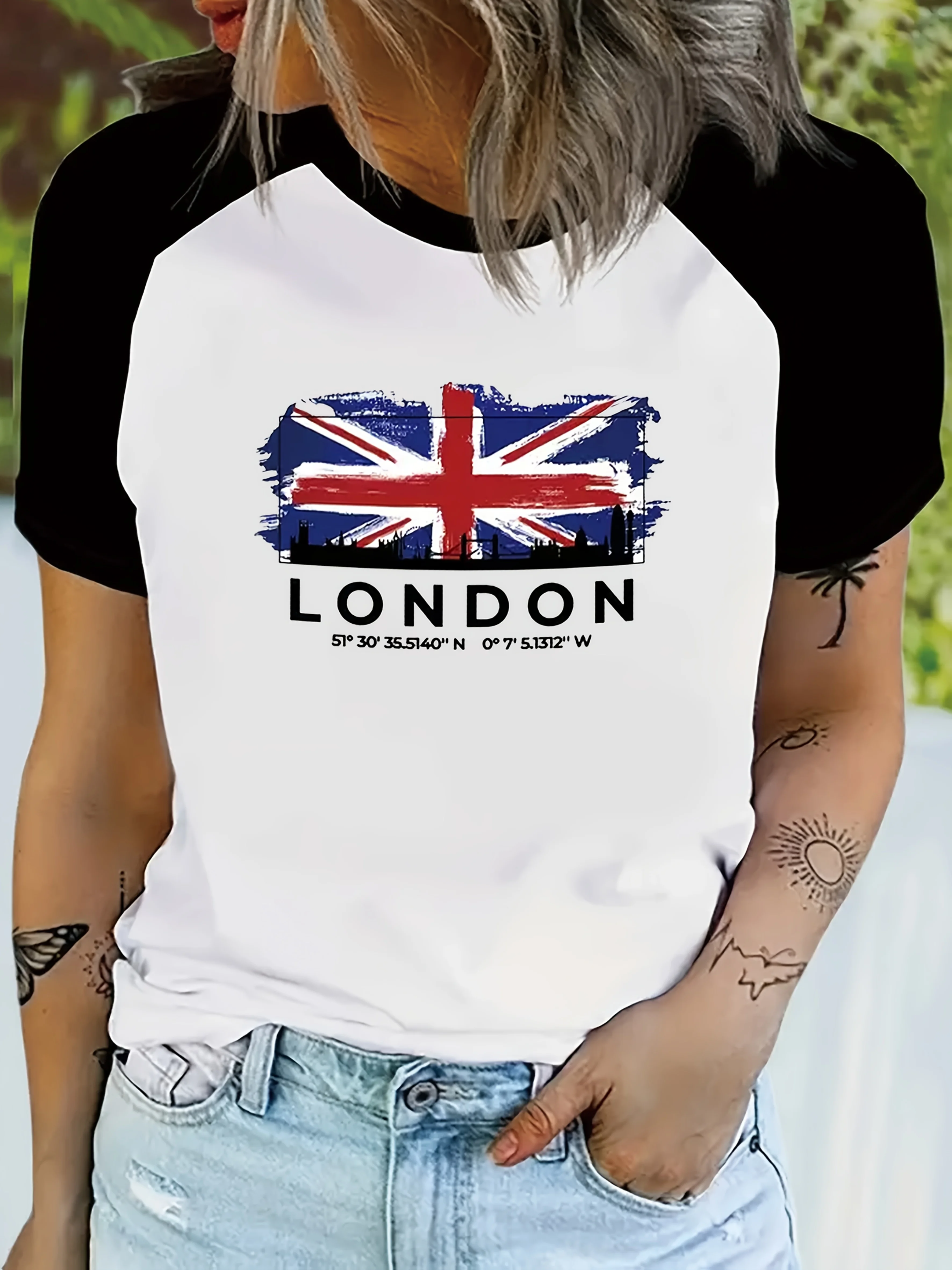 T-shirt con stampa grafica LON - Summer Clothing London recensione e prezzo