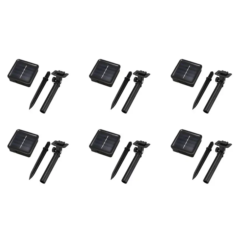 

Солнечные гирлянды ABWZ-6X, 10 м, 100 светодиодов, уличные гирлянды, водонепроницаемые декоративные гирлянды (теплый белый свет)
