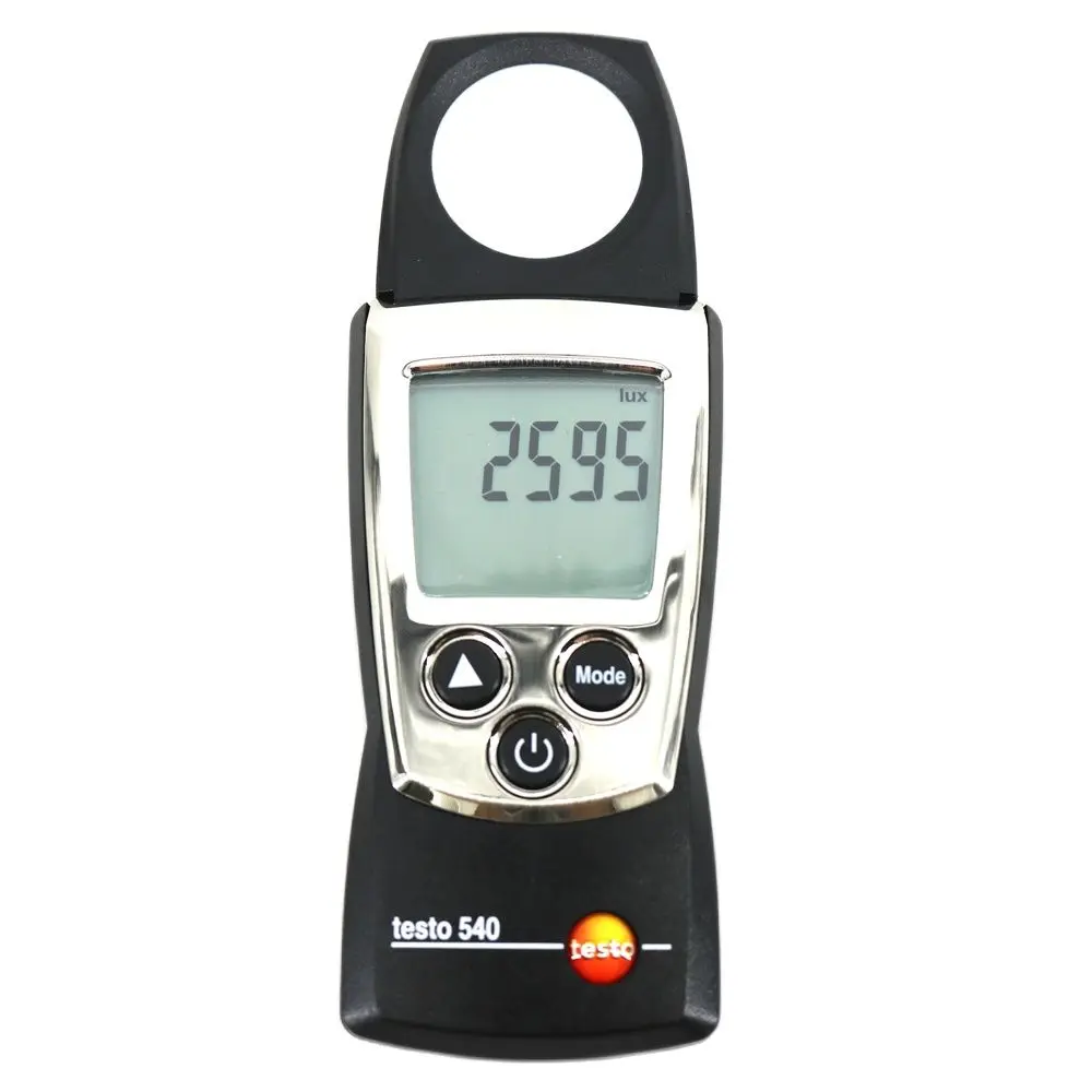 Testo 540 Pocket Digital Pro Light Tester Logger Handy Lux Meter 0 to 99,999 testo540 Lightness Meter