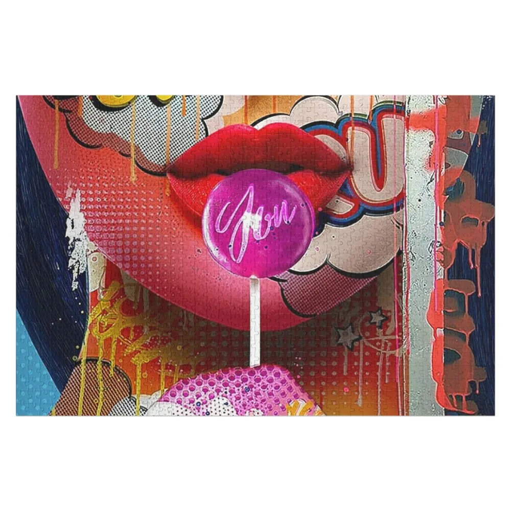 Pop Art Jigsaw Puzzle With Personalized Photo Works Of Art Jigsaw For Kids Personalised Name Puzzle