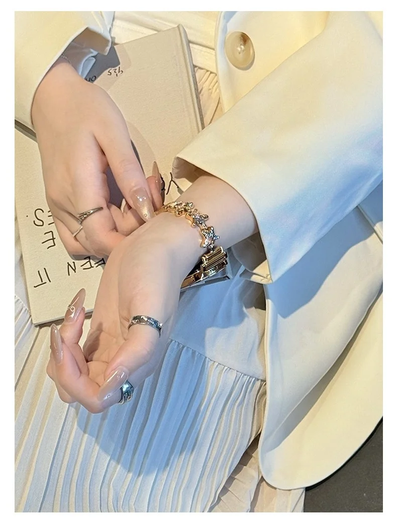 

Starfish colored diamond metal suitable for Huawei GT5/GT5 Pro/GT4/GT2/3/4 22mm/20mm/18mm fashionable watch strap