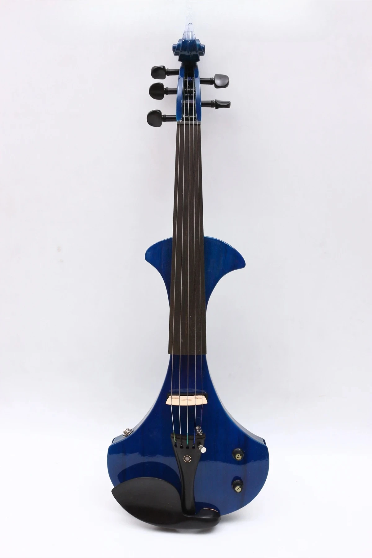 

Adult children's solid wood color playing electroacoustic electronic violin, solid wood, mute practice, imported pickup