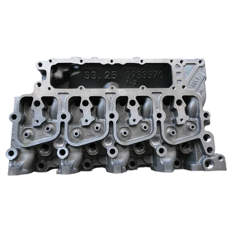 Construction Mechanical engineering excavator cummins 4BT5.9 engine spare parts cylinder head for machinery repair 3933370