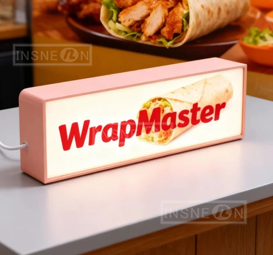 Custom Acrylic Light Logo Wall Led Box Sign Neon Signage Outdoor Letters Metal Signs Business Home Bright Advertising Letter