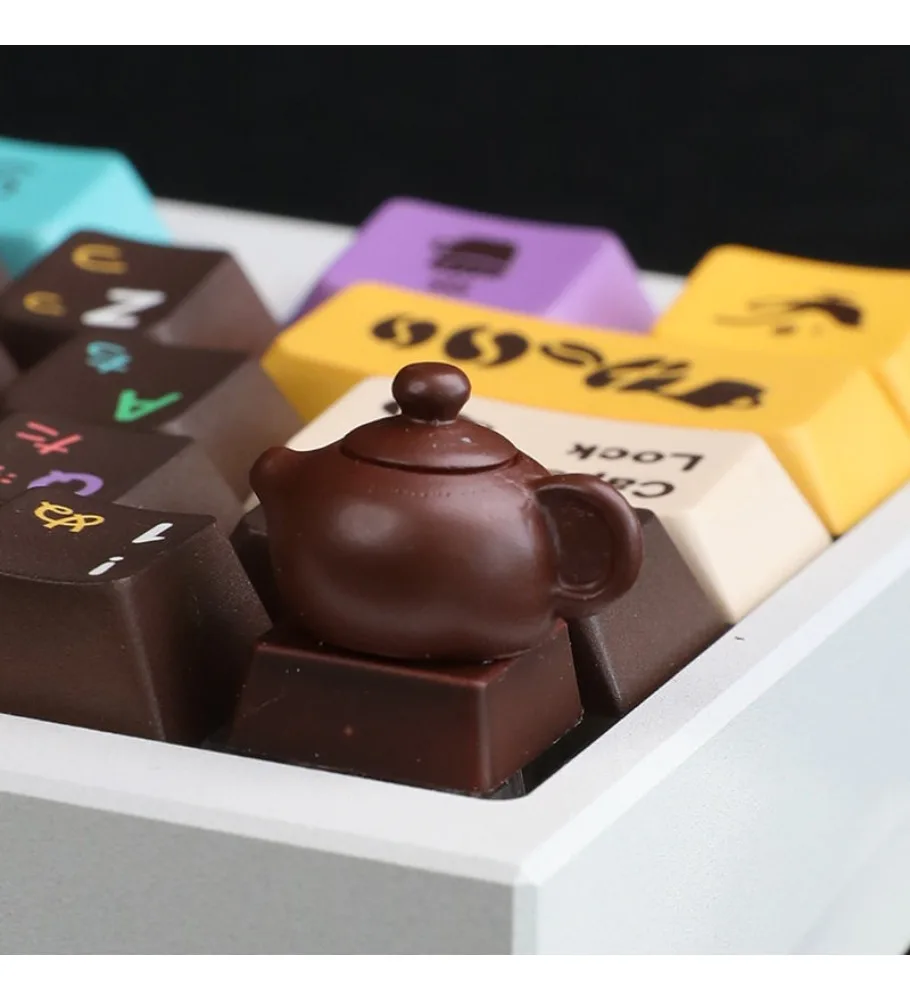 Keycaps Single ESC Personalized Mechanical Keyboard Keycaps Handmade 3D Resin Keycaps