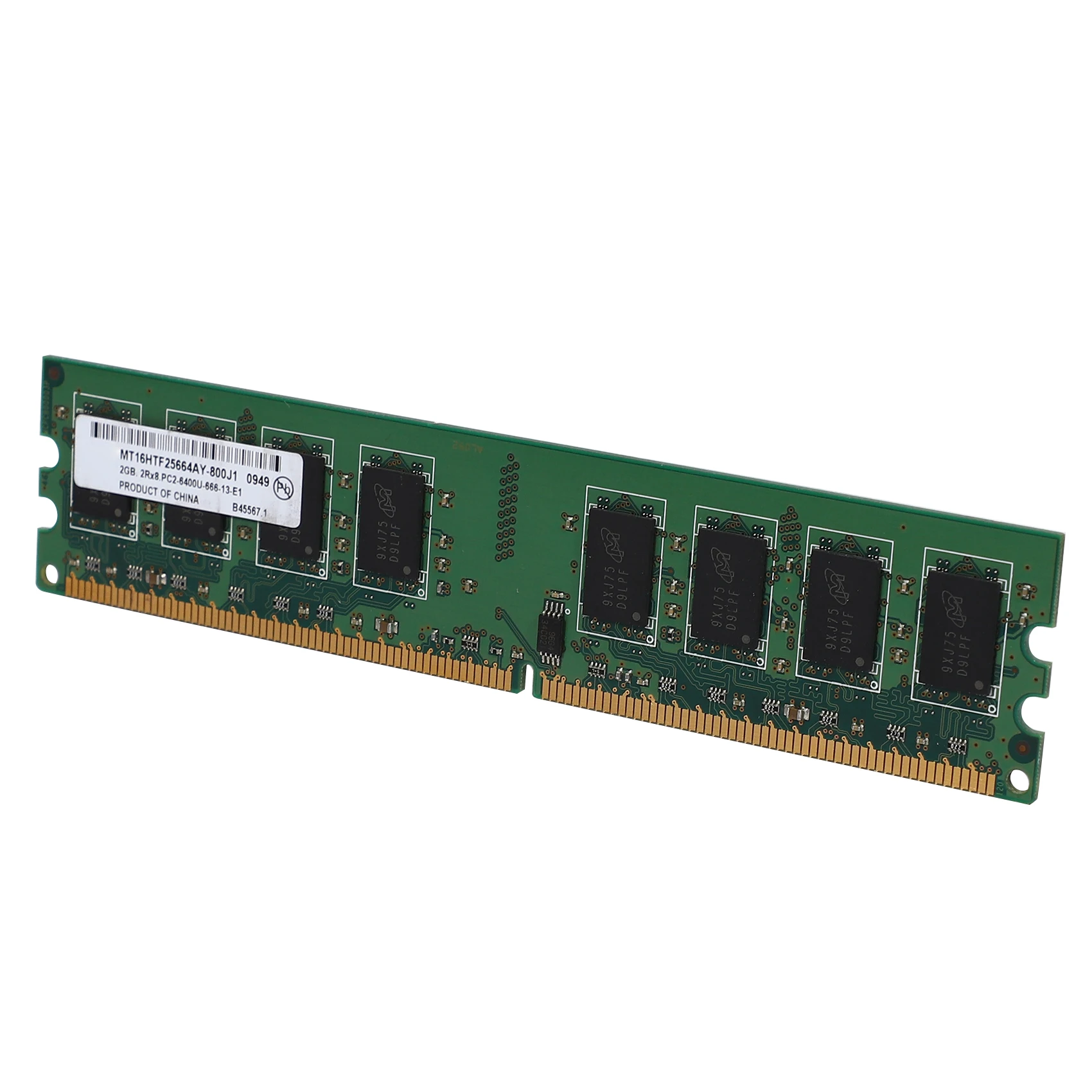 FZFZ 2GB เดสก์ท็อป DDR2 หน่วยความจํา RAM 800MHz 2RX8 DIMM PC2-6400U ประสิทธิภาพสูงสําหรับเมนบอร์ด AMD